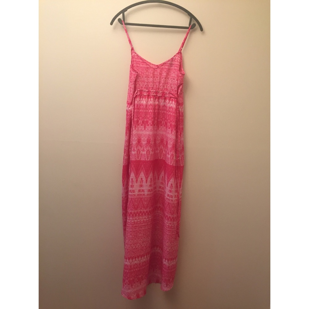 Pink Lightweight Maxi Dress